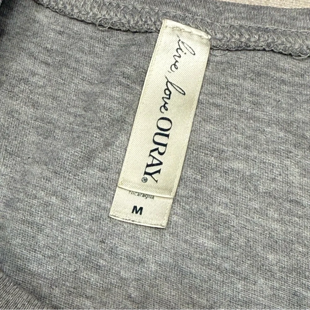Ouray Gray Girls Tee with Grand Canyon Design - Size Medium